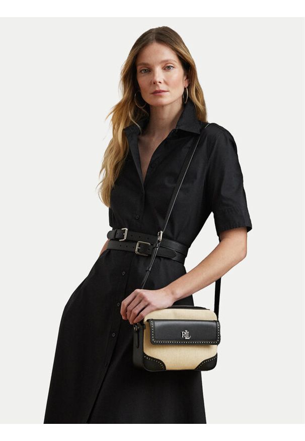 Lauren Ralph Lauren - LAUREN RALPH LAUREN Torebka Marcy 431966778002 Beżowy. Kolor: beżowy