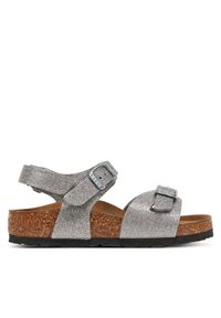 Sandały Birkenstock. Kolor: srebrny