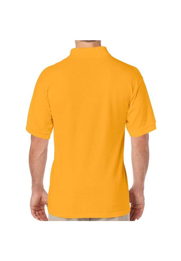 GILDAN - Koszulka Polo Dla Dorosłych Unisex DryBlend. Typ kołnierza: polo. Kolor: żółty