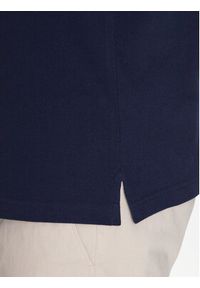 Tommy Jeans Polo Fabric Mix DM0DM16221 Granatowy Relaxed Fit. Typ kołnierza: polo. Kolor: niebieski. Materiał: bawełna