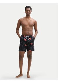 Tom Tailor Denim Szorty kąpielowe 1044696 Czarny Regular Fit. Kolor: czarny. Materiał: syntetyk #5