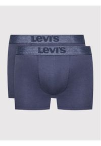 Levi's® Komplet 2 par bokserek 701203923 Granatowy. Kolor: niebieski. Materiał: bawełna