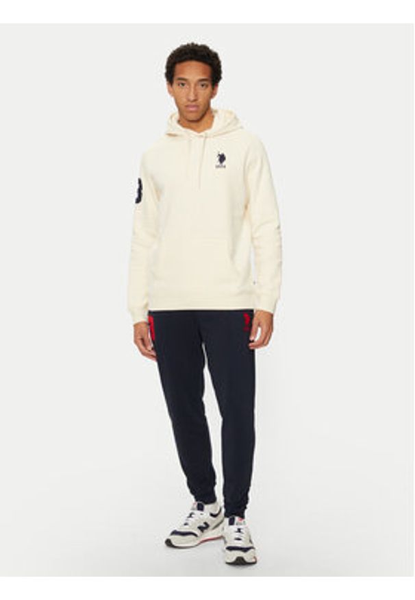 U.S. Polo Assn. Bluza MUP0683 Écru Regular Fit. Typ kołnierza: polo. Materiał: bawełna