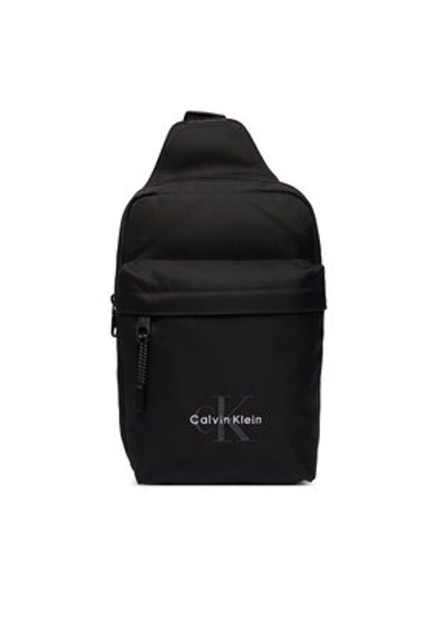 Calvin Klein Saszetka Bold Sling LV04D3300G Czarny. Kolor: czarny. Materiał: materiał