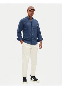 Pepe Jeans Koszula Aaron PM308804 Niebieski Regular Fit. Kolor: niebieski. Materiał: bawełna #3