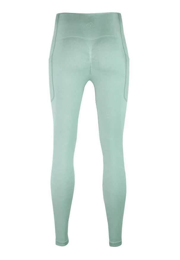 BESHAPED - Legginsy fitness damskie Beshaped Lift Me Up z kieszeniami. Kolor: zielony. Materiał: nylon. Sport: fitness