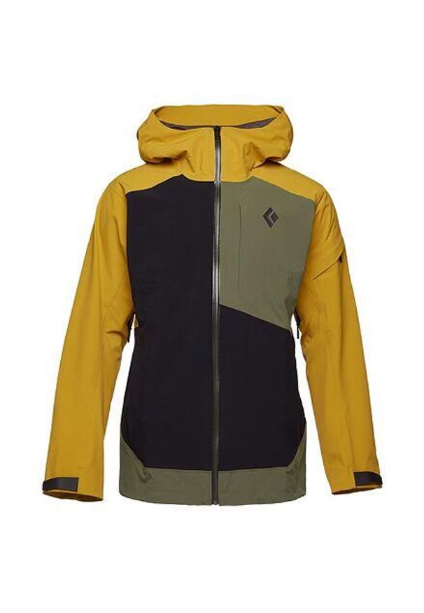 Kurtka narciarska Black Diamond Recon. Kolor: szary, brązowy, pomarańczowy, wielokolorowy, żółty. Sport: narciarstwo