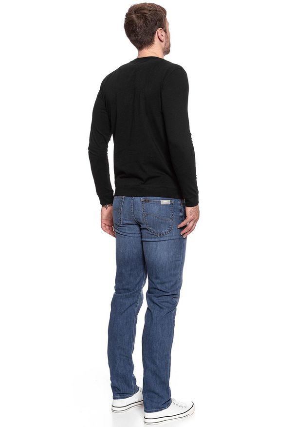 Lee - LONGSLEEVE LEE DON´T LIE TEE LS BLACK L65VEQ01. Długość rękawa: długi rękaw. Wzór: nadruk