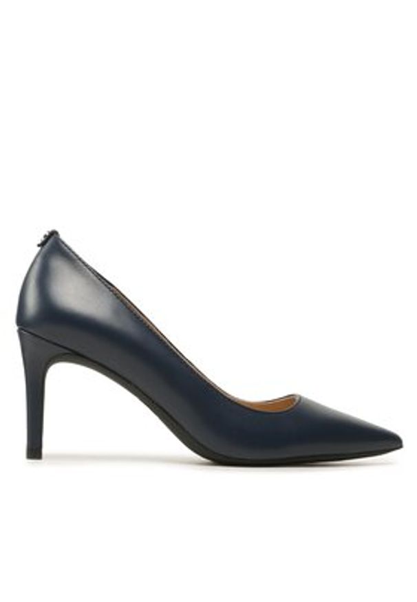 MICHAEL Michael Kors Szpilki Slina Flex Pump 40F2HNMP2L Granatowy. Kolor: niebieski. Materiał: skóra. Obcas: na szpilce