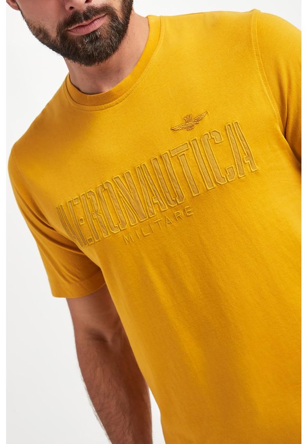 Aeronautica Militare - T-shirt męski z logo AERONAUTICA MILITARE