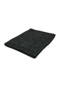 Calvin Klein Szal Geometric Knit Scarf K60K608491 Czarny. Kolor: czarny. Materiał: materiał #3