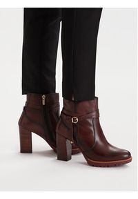 Pikolinos Botki W7M-8806 Bordowy. Kolor: czerwony. Materiał: skóra #2