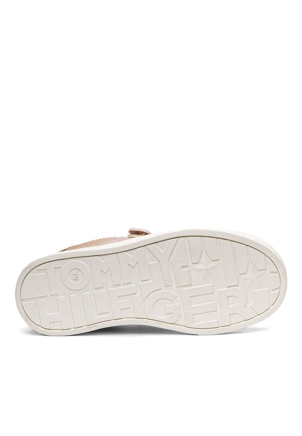TOMMY HILFIGER - Sneakersy dziecięce złote Tommy Hilfiger T1A4-31149-1238-341. Kolor: złoty. Sezon: lato