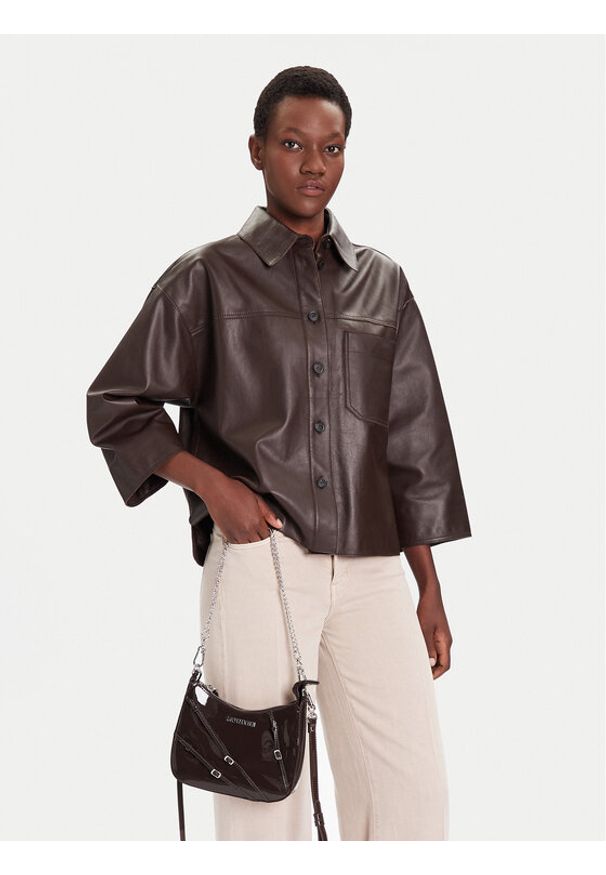 Steve Madden Torebka Bliana-2 SM13001770 Brązowy. Kolor: brązowy. Materiał: skórzane