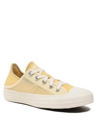 Converse Trampki Chuck Taylor All Star Crush Heel A03504C Żółty. Kolor: żółty. Materiał: materiał #6