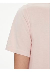 TOMMY HILFIGER - Tommy Hilfiger T-Shirt Modern WW0WW39781 Różowy Regular Fit. Kolor: różowy. Materiał: bawełna #5