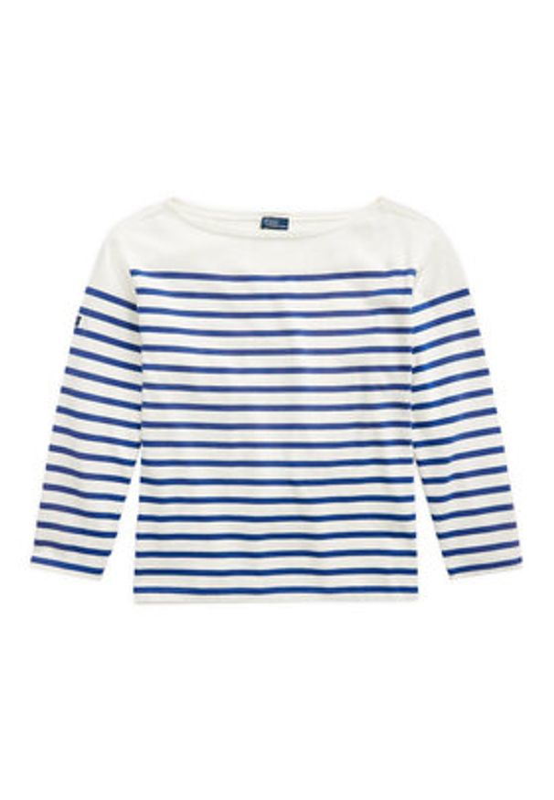 Polo Ralph Lauren Bluzka 211891523001 Écru Regular Fit. Typ kołnierza: polo. Materiał: bawełna