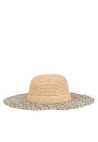 TOMMY HILFIGER - Tommy Hilfiger Kapelusz Beach Summer Straw Hat AW0AW16042 Écru. Materiał: materiał #1