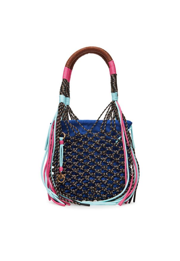 Pinko - PINKO Torebka Hand Pouch ClassicPE 25 PLTT 04616 A2E0 Granatowy. Kolor: niebieski