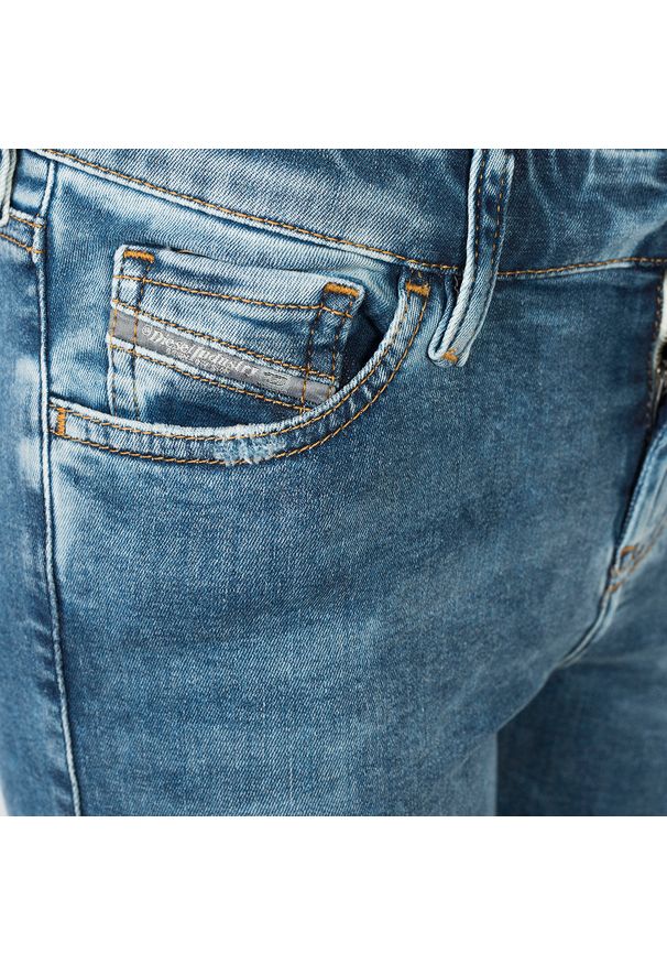 Diesel Jeansy "Slandy" | 00SXJN-084UF | Slandy | Kobieta | Niebieski. Kolor: niebieski. Wzór: aplikacja