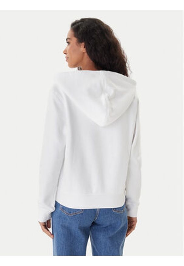 Guess Jeans Bluza W4YQ03 KC811 Biały Regular Fit. Kolor: biały. Materiał: bawełna