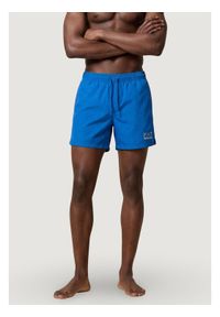 EA7 Emporio Armani Szorty kąpielowe 7M001677 AF13019 MB015 Niebieski Regular Fit. Kolor: niebieski. Materiał: syntetyk #1