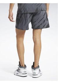 Reebok Szorty sportowe Classics Block Party Shorts HS9179 Szary. Kolor: szary. Materiał: bawełna. Styl: sportowy