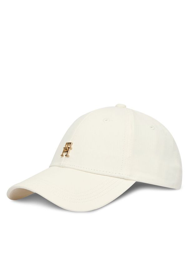 TOMMY HILFIGER - Czapka z daszkiem Tommy Hilfiger. Kolor: biały