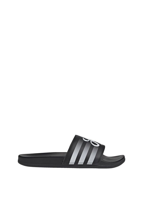 Adidas - adilette Comfort Sandals. Okazja: na co dzień. Kolor: czarny, biały, wielokolorowy. Styl: sportowy, casual, elegancki
