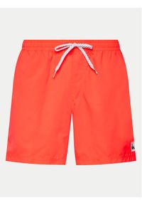 Quiksilver Szorty kąpielowe Everyday Solid Volley AQYJV03153 Pomarańczowy Regular Fit. Kolor: pomarańczowy. Materiał: syntetyk