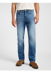 Lee - LEE MĘSKIE SPODNIE JEANSOWE LEE BROOKLYN STRAIGHT HIGHLAND 112363945
