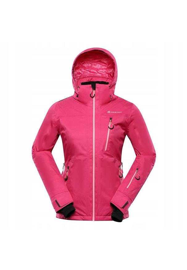 ALPINE PRO - Kurtka damska narciarska Alpine Pro Reama 15.000. Kolor: różowy. Sezon: zima. Sport: narciarstwo