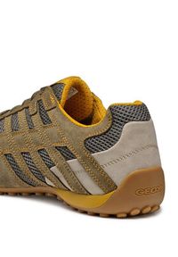 Geox Sneakersy U Snake Original U55MNA 02214 C6404 Zielony. Kolor: zielony. Materiał: zamsz, skóra #3