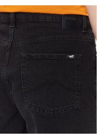 Mustang Szorty jeansowe Jodie 1016562 Czarny Regular Fit. Kolor: czarny. Materiał: bawełna