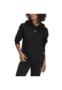 Adidas - Bluza adidas Originals Adicolor Essentials Fleece Hoodie H34725 - czarna. Typ kołnierza: kaptur. Kolor: czarny. Materiał: bawełna, poliester, polar. Styl: klasyczny