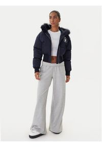 Juicy Couture Kurtka zimowa JCOIJ225557 Granatowy Oversize. Kolor: niebieski. Materiał: syntetyk. Sezon: zima #4