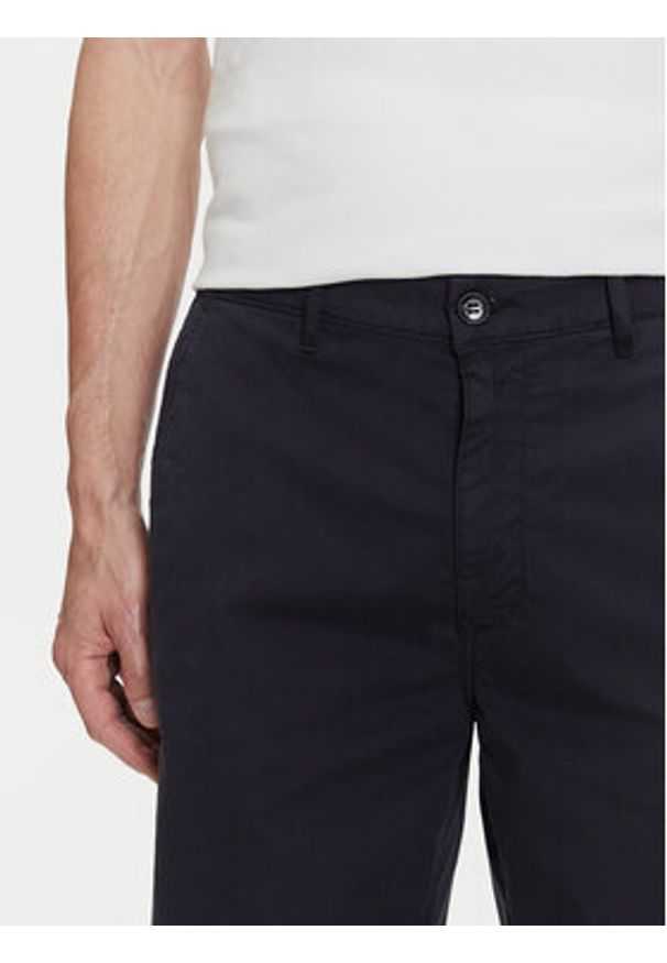 Baldessarini Szorty materiałowe B1 16939.2402 Granatowy Slim Fit. Kolor: niebieski. Materiał: bawełna