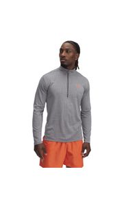 Longsleeve treningowe męskie Under Armour Tech Vent Geotessa 1/2 Zip. Kolor: szary. Długość rękawa: długi rękaw