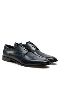 Bugatti Półbuty 312752021100 Granatowy. Kolor: niebieski. Materiał: skóra #3