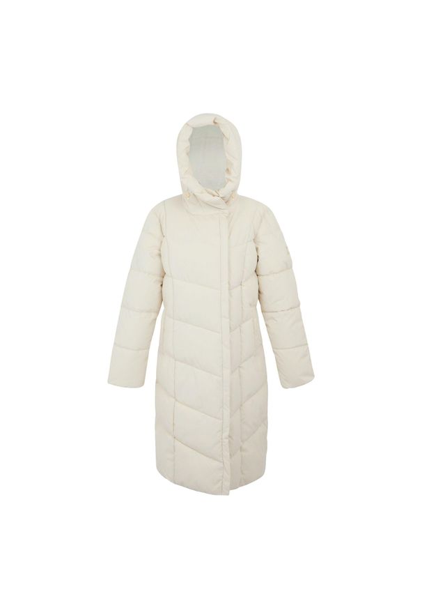 Regatta - Pikowana Kurtka Damska Nurie. Kolor: beżowy, wielokolorowy, zielony. Sport: turystyka piesza