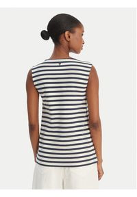 Weekend Max Mara Top Multih 2615941092 Granatowy Regular Fit. Kolor: niebieski. Materiał: bawełna #3