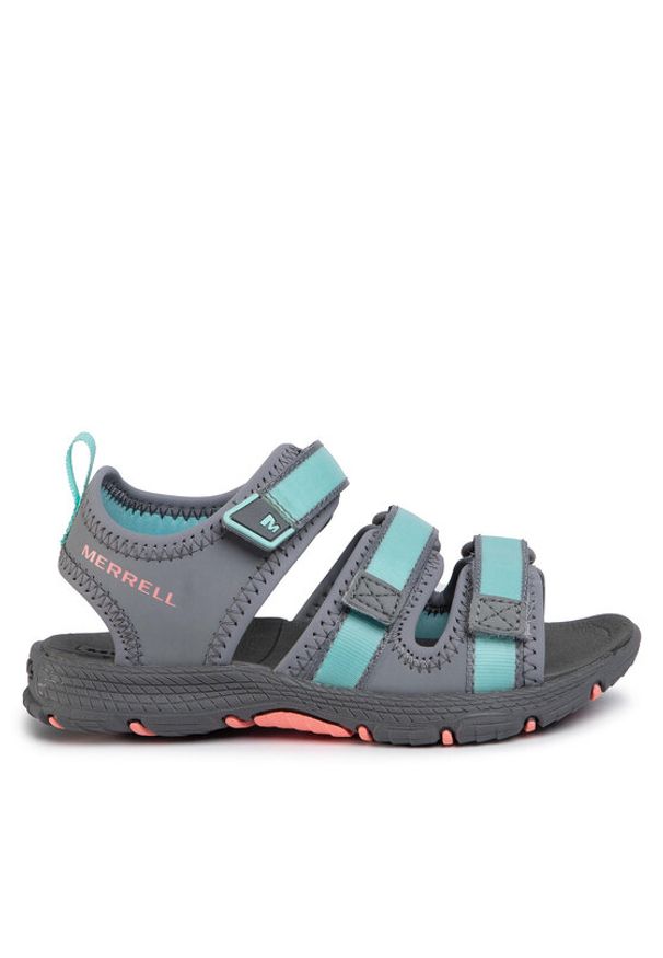 Merrell Sandały M-Hydro MK162555 Szary. Kolor: szary. Materiał: skóra