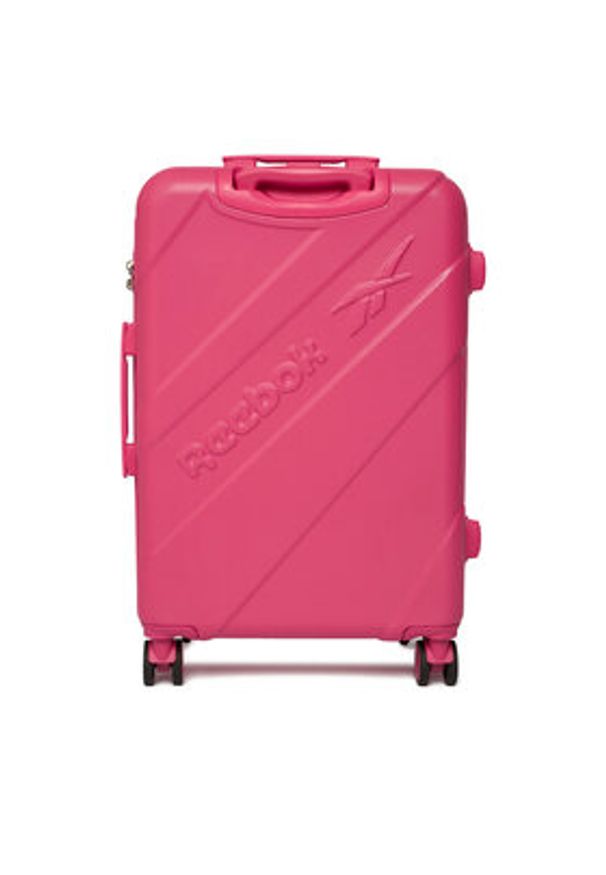 Reebok Walizka średnia CEO-RBK-029-M Różowy. Kolor: różowy