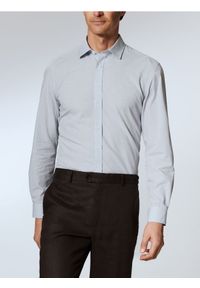 Reserved - Koszula regular fit w kratę - jasnoniebieski. Kolor: niebieski. Materiał: bawełna, tkanina #1