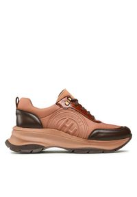 Hispanitas Sneakersy Alaska-I3 HI233092 Brązowy. Kolor: brązowy. Materiał: materiał #1