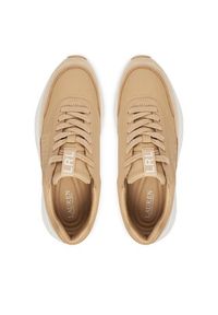 Lauren Ralph Lauren - LAUREN RALPH LAUREN Sneakersy 802974376001 Beżowy. Kolor: beżowy. Materiał: skóra #5