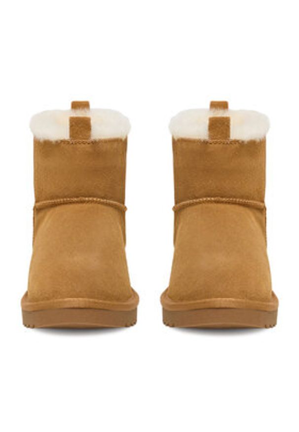 DeeZee Śniegowce DZ-77 CAMEL Brązowy. Kolor: brązowy. Materiał: materiał