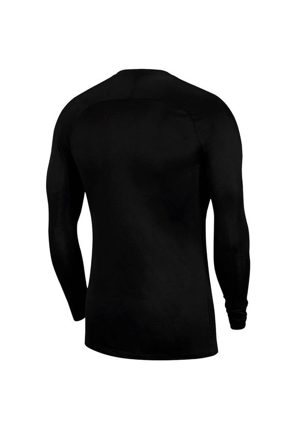 Nike - Męska Koszulka Z Długim Rękawem Park DriFIT Base Layer Top. Kolor: czarny. Długość rękawa: długi rękaw. Długość: długie