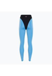 Legginsy treningowe damskie Under Armour Project Rock LG Grind Ankle Leg. Kolor: niebieski