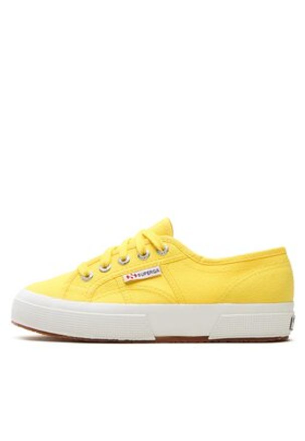 Superga Tenisówki Cotu Classic 2750 S000010 Żółty. Kolor: żółty. Materiał: materiał
